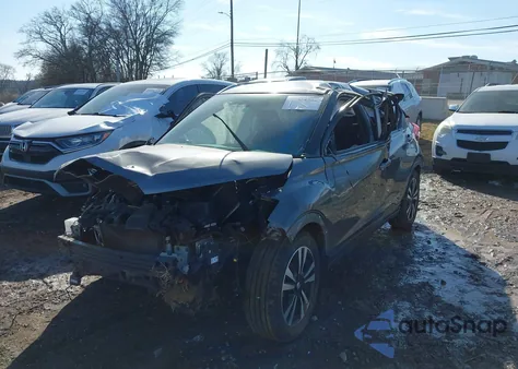 2019 Nissan Kicks Sv z USA, uszkodzony, nr VIN 3N1CP5CU4KL510218